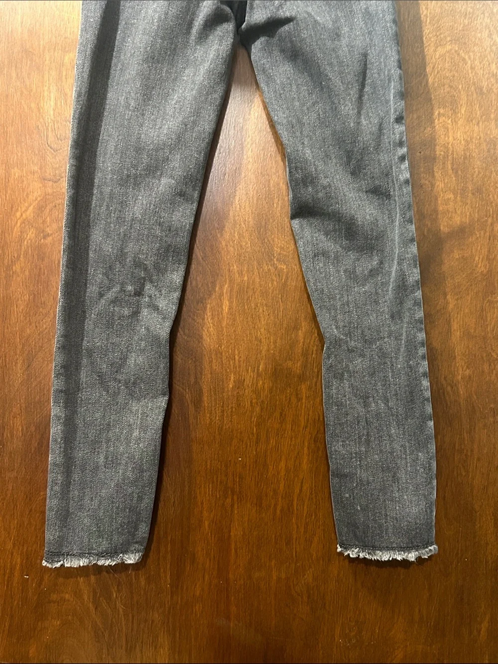 Old Navy Black Skinny Jeans with Knee Rips